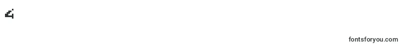 フォントPixeligCursief – フォント数字4