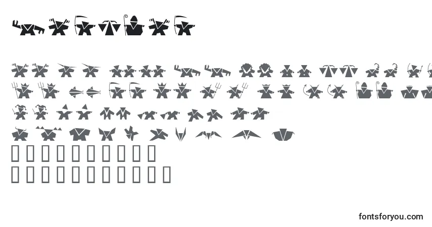 Fuente Damgram - alfabeto, números, caracteres especiales