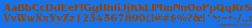 More about ItcBenguiatBold Font ItcBenguiatBold Font – Brown Fonts on Blue Background