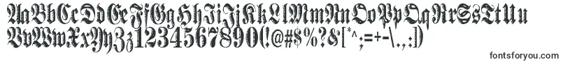 Made-Schriftart – Gotische Schriften