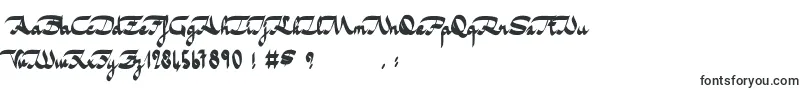 Mirabelle-Schriftart – Buchstaben-Schriften