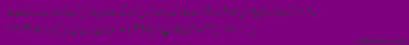More about Dotsplot1 Font Dotsplot1 Font – Black Fonts on Purple Background