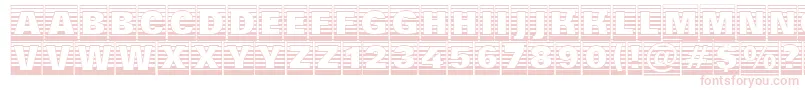 Шрифт AGroticttlcmgdstrhv – розовые шрифты