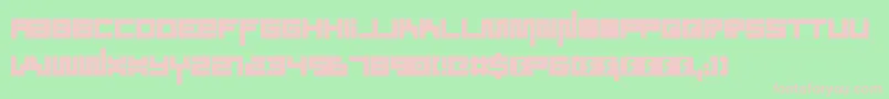 SoundSystem Font – Pink Fonts on Green Background
