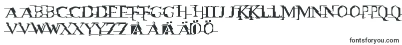 Шрифт MiltownIi – шведские шрифты