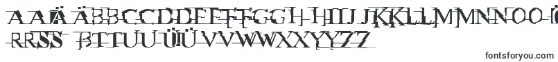 Шрифт MiltownIi – немецкие шрифты