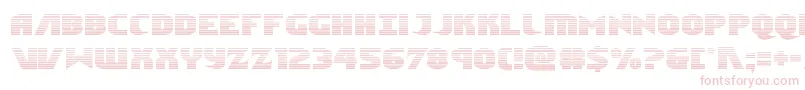 Ninjagardengrad Font – Pink Fonts on White Background