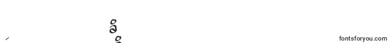 フォントMawnsHandwriting – 中国の文字（簡体字）
