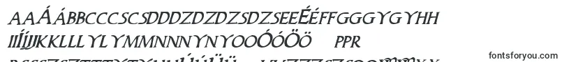 Шрифт Woodgodital – венгерские шрифты