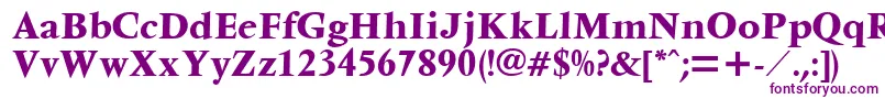 Ventura Font – Purple Fonts