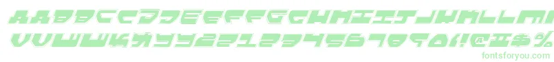 Шрифт LoveladiesProItalic – зелёные шрифты