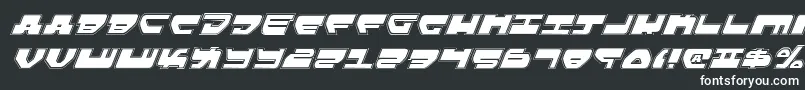 LoveladiesProItalic Font – White Fonts on Black Background