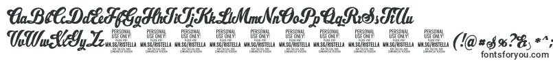 RistellaPersonalUseOnly Font – Fonts for Google Chrome