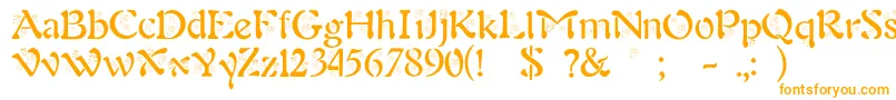 BjfAngels Font – Orange Fonts