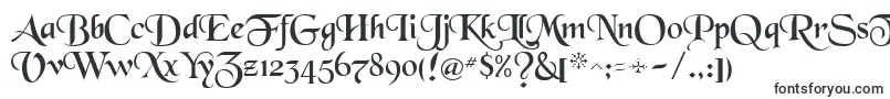 Czcionka Blkchcry – czcionki do logo