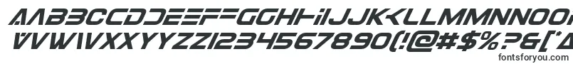 Шрифт Eurofightersuperital – заполненные шрифты