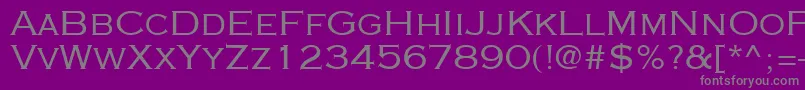 Więcej informacji o czcionce Cooperplanck4Sh Czcionka Cooperplanck4Sh – szare czcionki na fioletowym tle