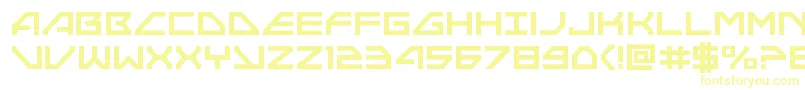 Neonavy-Schriftart – Gelbe Schriften