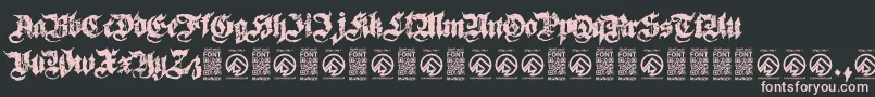 More about SovereignRegular Font SovereignRegular Font – Pink Fonts on Black Background