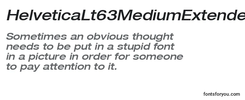 HelveticaLt63MediumExtendedOblique フォントのレビュー