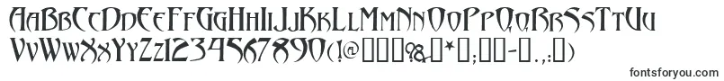 Arthurgothic-fontti – Alkavat A:lla olevat fontit