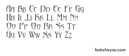 Обзор шрифта Arthurgothic