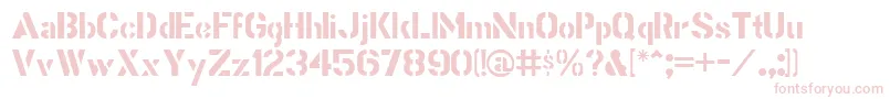 StencilGothicJl Font – Pink Fonts