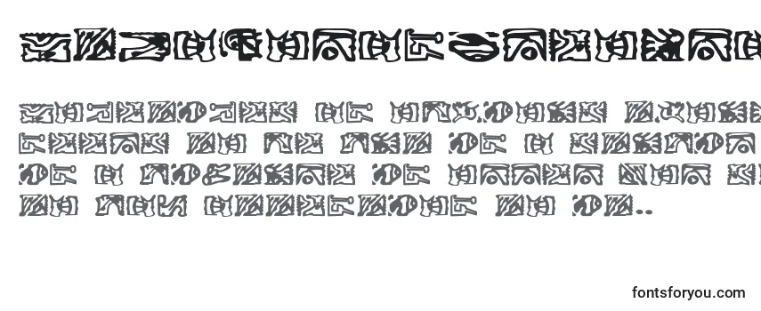 StBajoranIdeogram Font