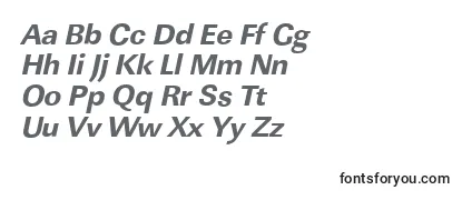 LinearstdXboldItalic Font
