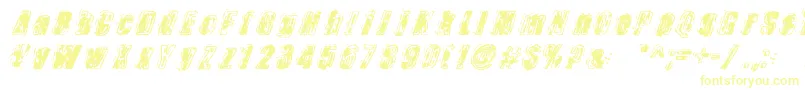 More about Zapped Font Zapped Font – Yellow Fonts