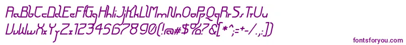 FuturexArthurItalic Font – Purple Fonts