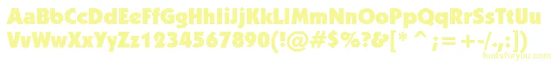 KabelUltraBt Font – Yellow Fonts