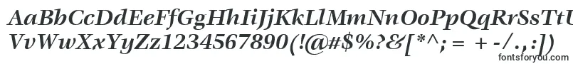 ItcVeljovicLtBoldItalic Font – Fonts for Google Chrome