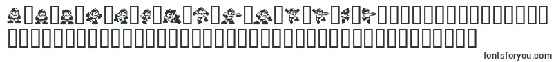 Шрифт Megaman2.Themang – средние шрифты