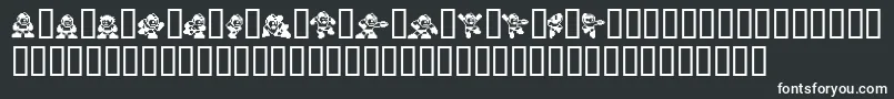 Megaman2.Themang Font – White Fonts