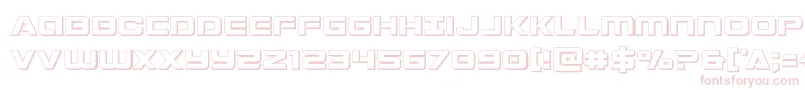 Starduster3D Font – Pink Fonts on White Background