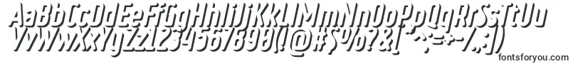 Шрифт RulerVolumeOuter – знаменитые шрифты
