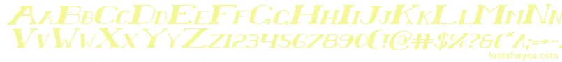 ChardinDoihleExpandedItalic Font – Yellow Fonts