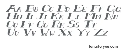 ChardinDoihleExpandedItalic Font