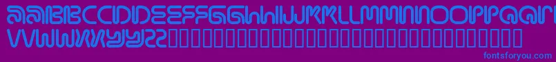 fuente Mamar – Fuentes Azules Sobre Fondo Morado