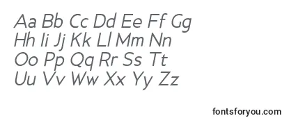 AncillaryItalic-fontti