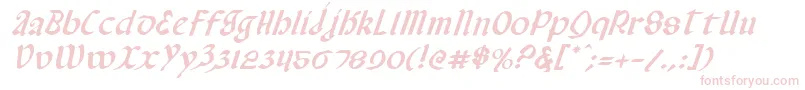 ValeriusItalic Font – Pink Fonts