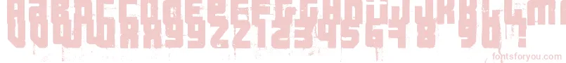 Шрифт 3ThehardWayRmxfenotype – розовые шрифты