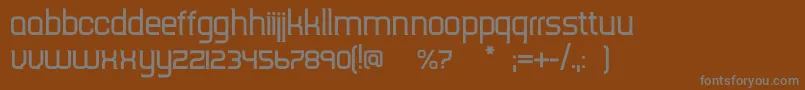 Шрифт Tripserifce – серые шрифты на коричневом фоне