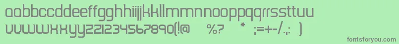 Tripserifce Font – Gray Fonts on Green Background