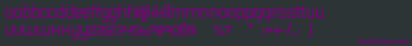 Tripserifce Font – Purple Fonts on Black Background