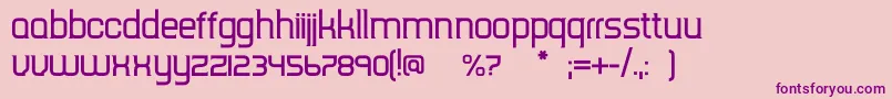 Tripserifce-Schriftart – Violette Schriften auf rosa Hintergrund