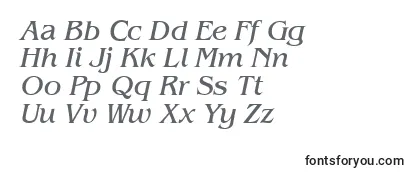 B693RomanItalic Font