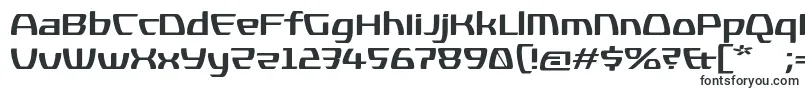 KompressorBold-fontti – karkeat fontit