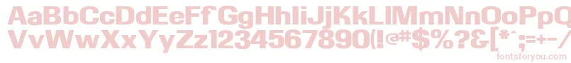 Kasseultraflf Font – Pink Fonts on White Background